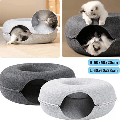 Happy Kitty™ Snuggly Tunnel Bed