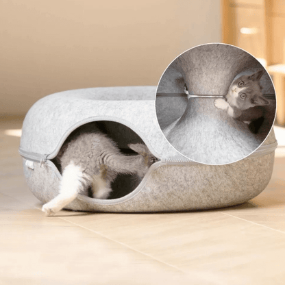 Happy Kitty™ Snuggly Tunnel Bed